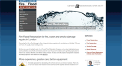 Desktop Screenshot of firefloodlondon.co.uk